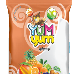 Nector Yum Yum Tropical Mix Fruit Candy Pouch (40 Pcs)